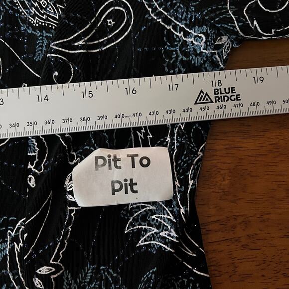 Alex Evenings Womens MP Petite‎ 2pc Set Paisley Formal Cocktail Party Glam Top - Picture 8 of 11